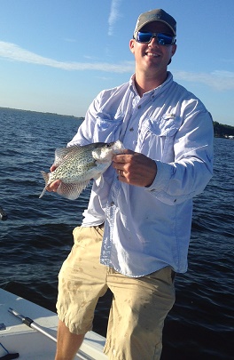 Guide Chris on Crappie